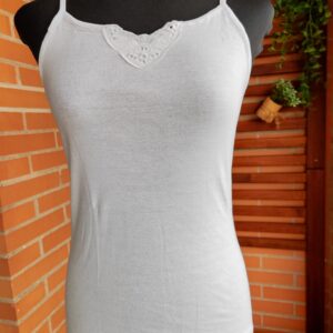 CAMISETA INTERIOR TIRANTES BLANCA