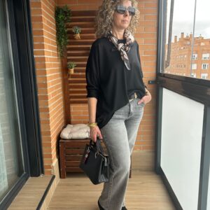 JERSEY BASICO PAÑUELO NEGRO