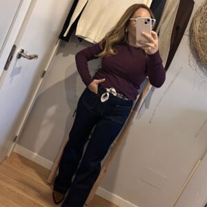 JEANS BOLSILLOS AZUL